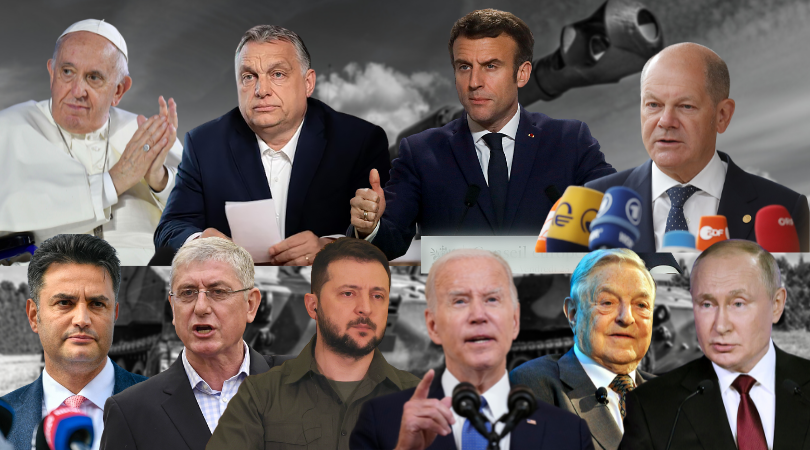Only Pope Francis is more in favour of peace than Viktor Orbán