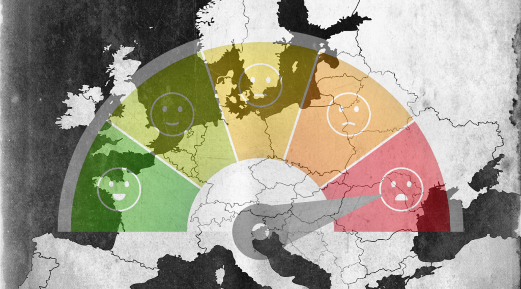 Slovaks and Romanians most dissatisfied with their governments in the region